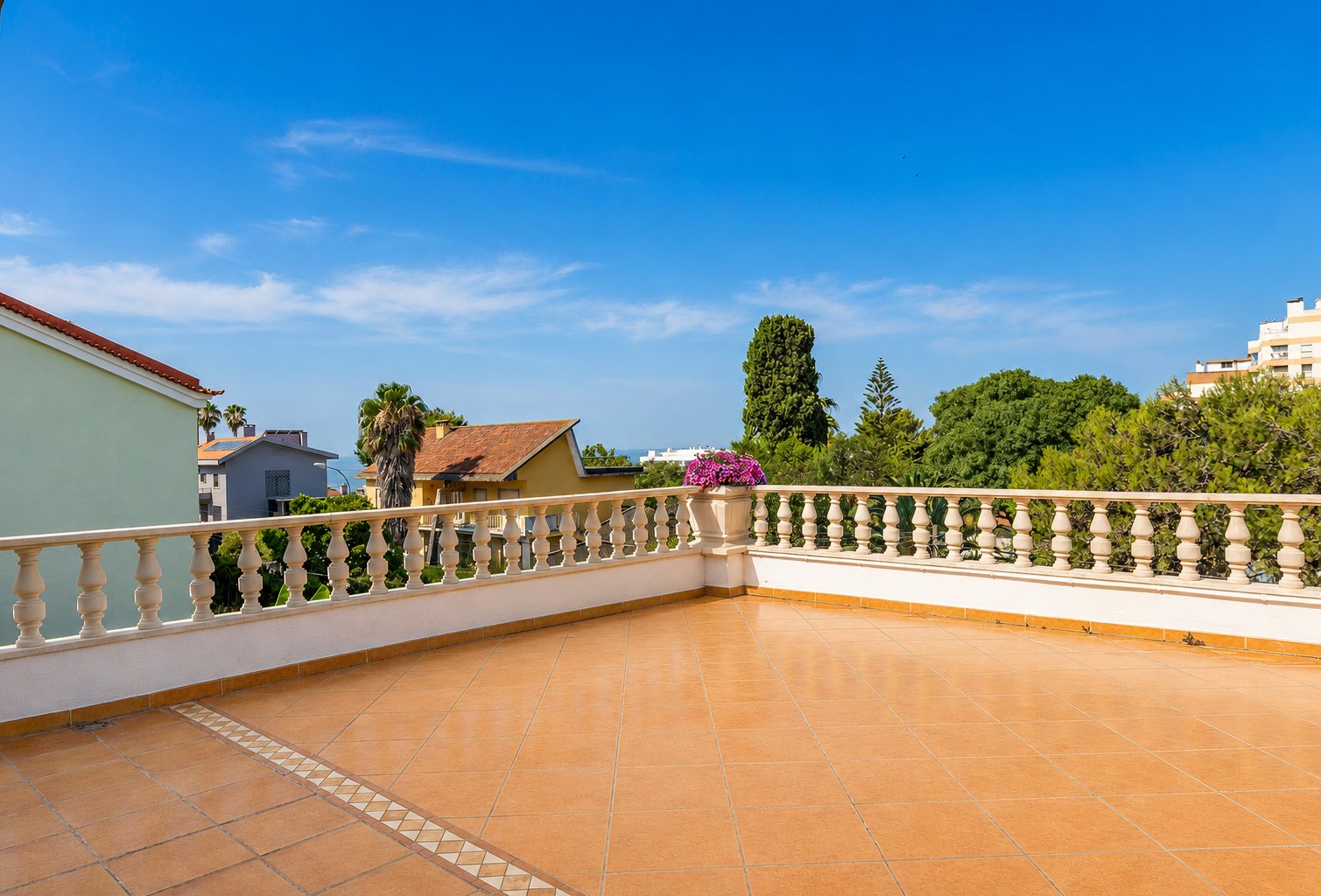 Terraço com vista